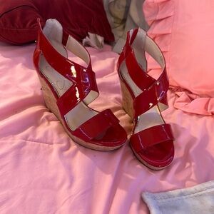 Red heels! size 6 1/2